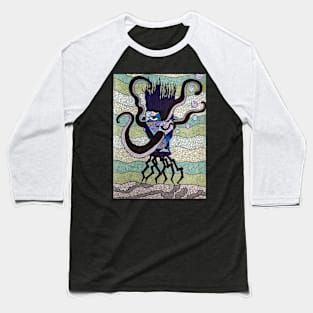 Underwater Head Baseball T-Shirt